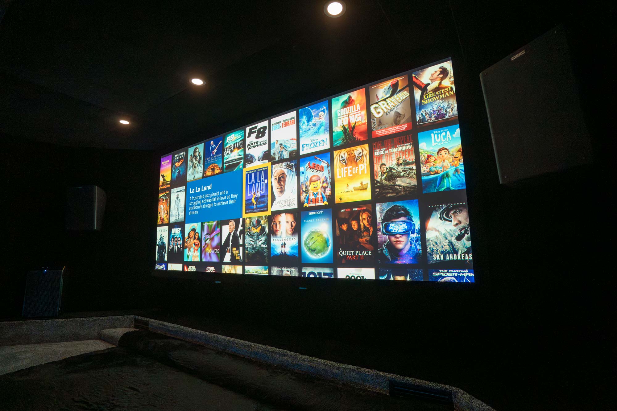 Glacial Pace home theater